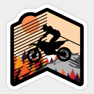 Motocross Nature Design Sticker